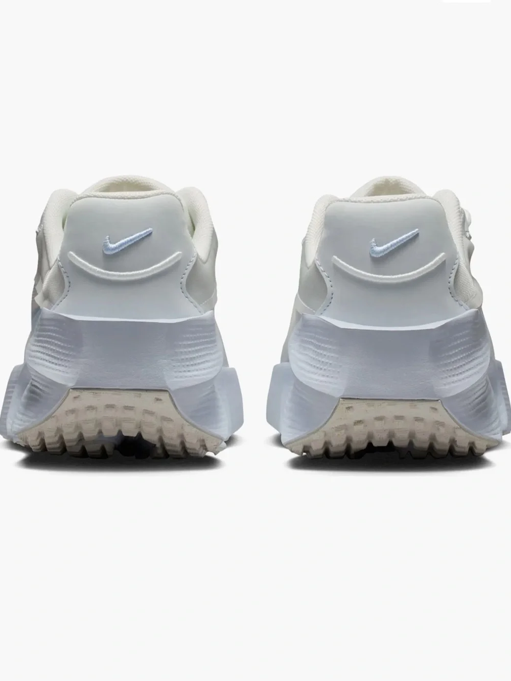 Nike Women's White and Light Blue Sneakers